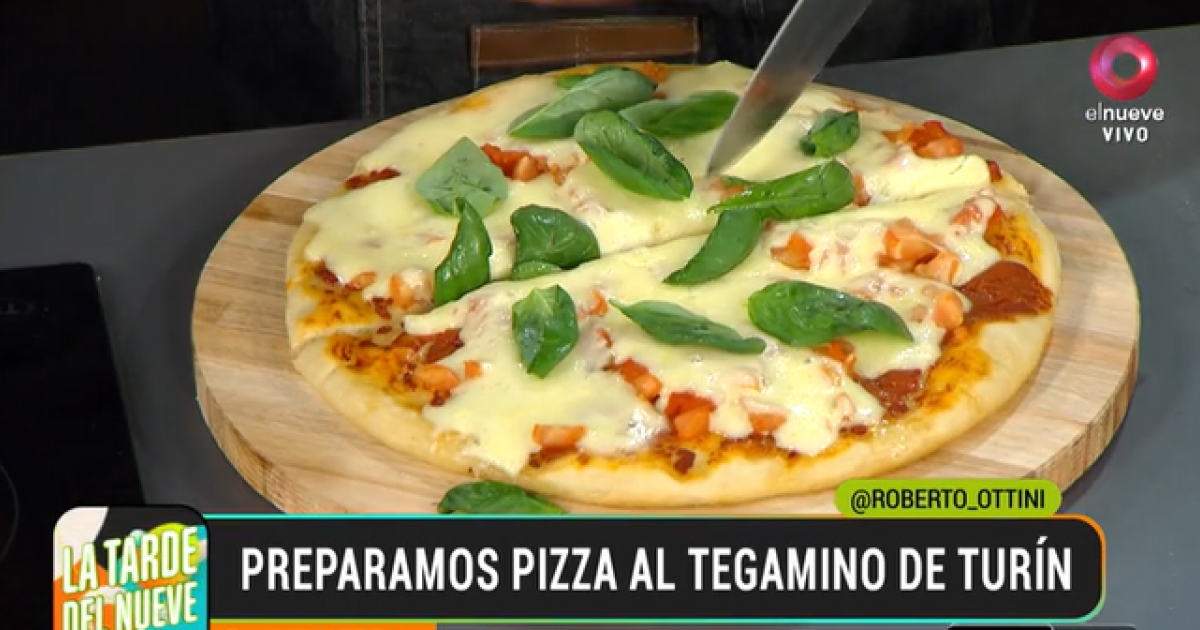 ¿Cómo preparar pizza al tegamino de Turín? mirá la receta de Roberto